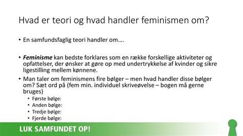 3. bølge feminisme|Den tredje bølge og feminismens fremtid